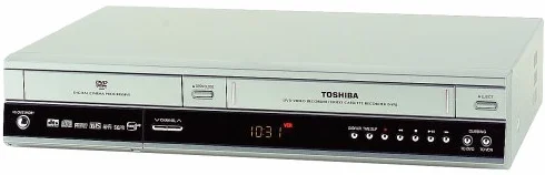 Toshiba D-VR3SB Registratore DVD e Videoregistratore VHS Trasferimento Nastri su DVD