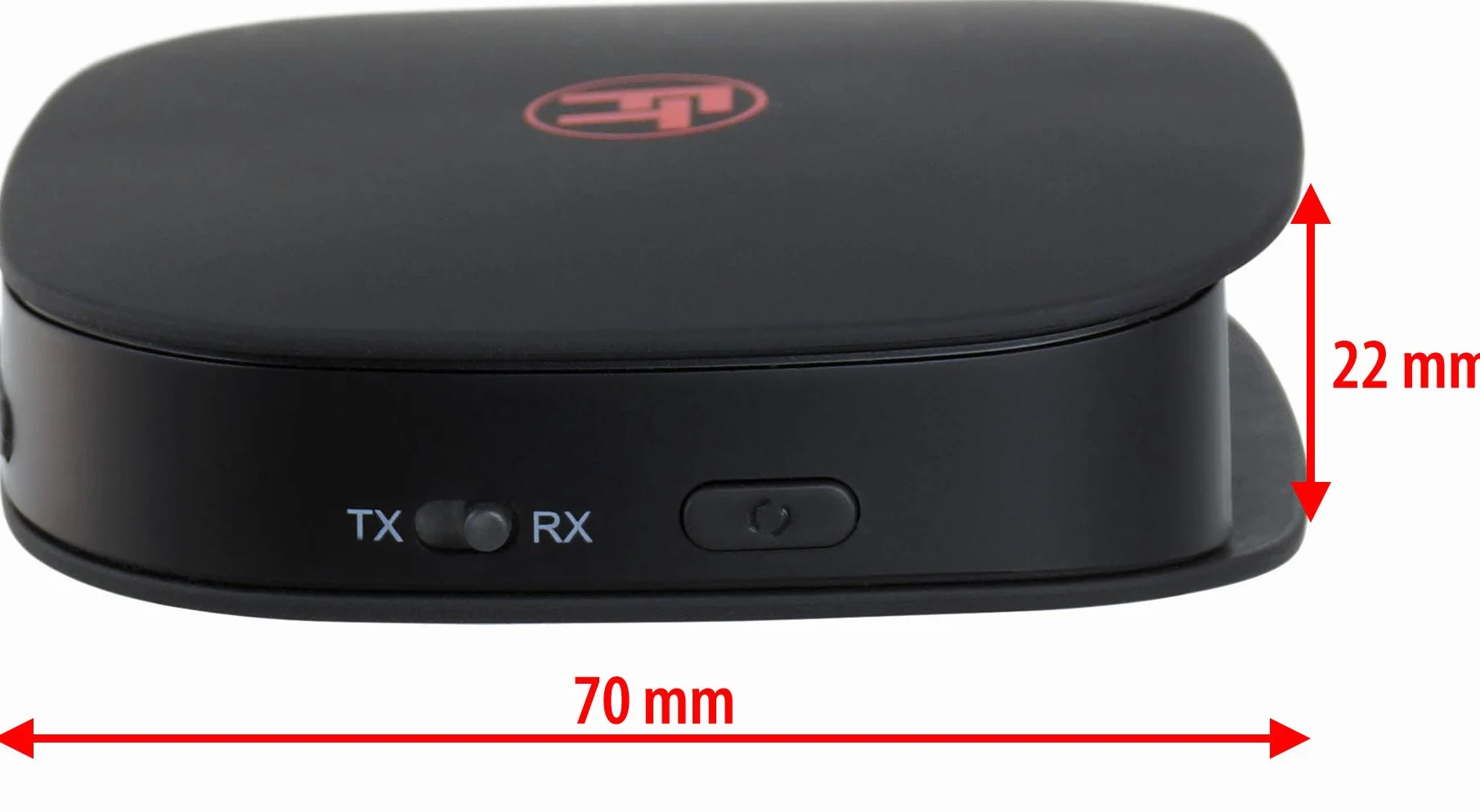 FeinTech Trasmettitore audio Bluetooth 5.0 aptX HD Toslink SPDIF, nero