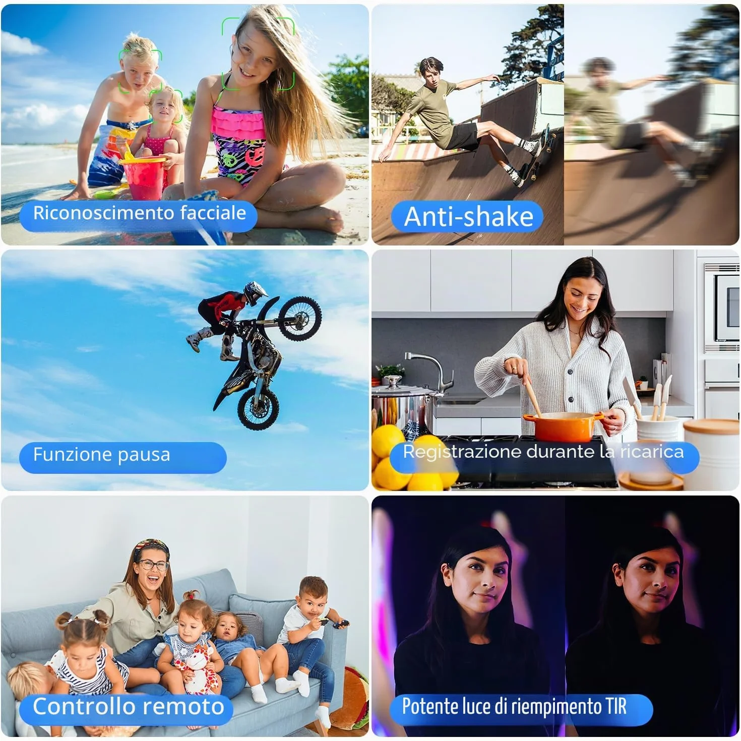Videocamera Digitale 4K, Videoregistratore 48MP Foto/4K 60fps, Videocamera per Principianti per Vlogging, Youtube, con 2 Batterie/Microfono Esterno/Scheda SD/Telecomando