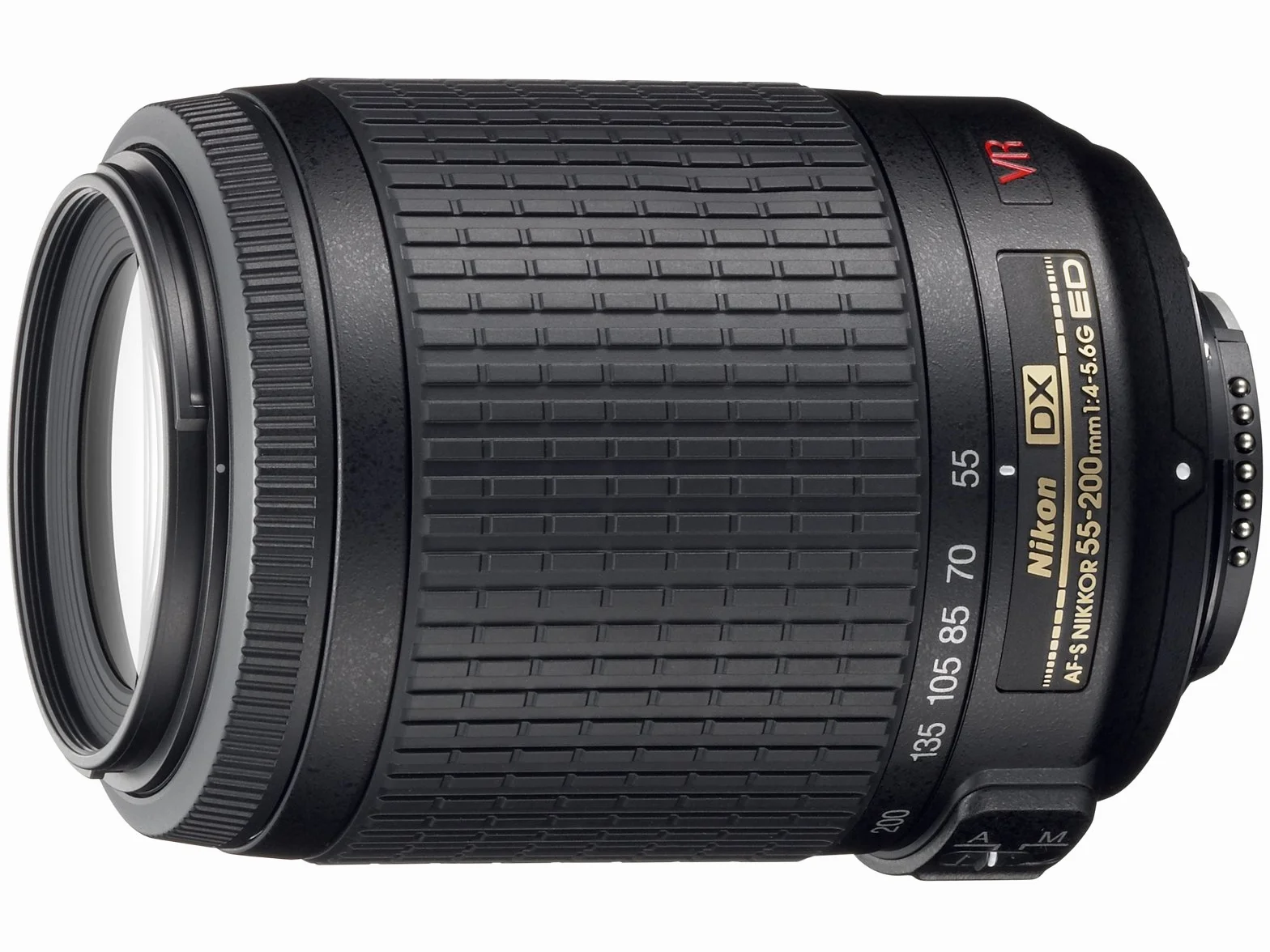 Nikon 55-200 mm f/4-5.6G AF-S VR DX IF-ED Teleobiettivo Zoom per Reflex Digitale Nero