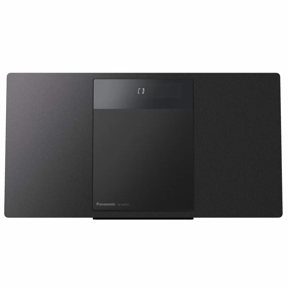 Panasonic SC-HC412EG-K Sistema Hi-Fi Micro Compatto Multisorgente, CD, Bluetooth, FM Radio, DAB+, USB, Nero