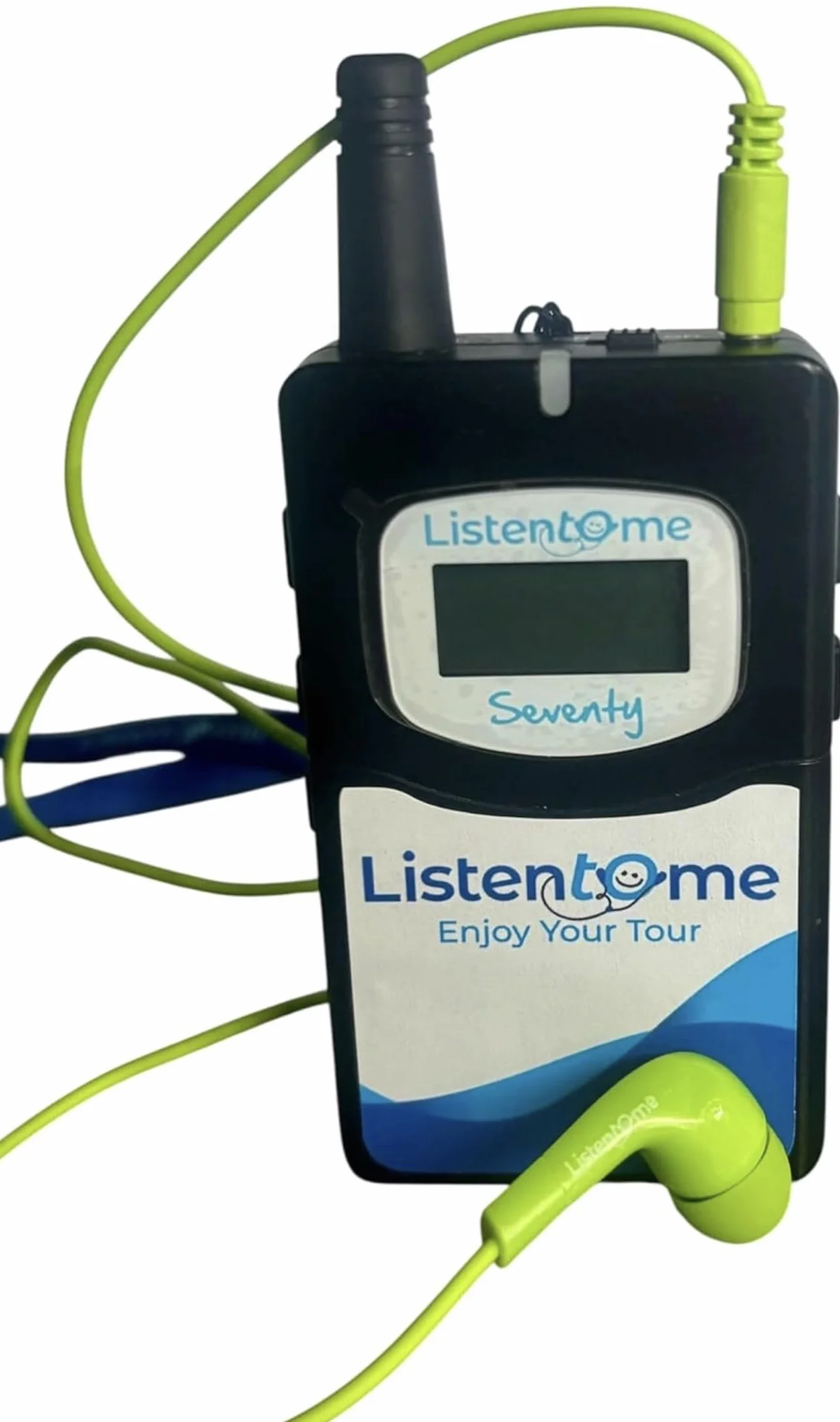Confezione da 100 Auricolari Monouso In-Ear, Singolarmente Imbustati, Cavo da 80 cm, Spinotto da 3,5 mm, Colore Verde Lime