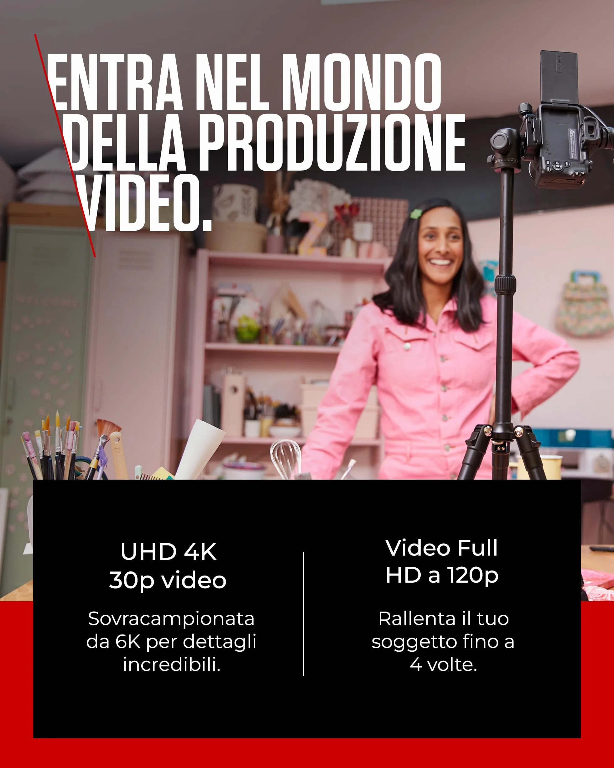 Canon EOS R50 APS-C Mirrorless + RF-S 18-45 f/4,5-6,3 + 2x Batterie (Kit Batteria Aggiuntiva), (24,2 Mp,- Fino a 15fps, DIGIC X, Video 4K UHD Fino 30p, Dual Pixel CMOS Auto Focus II, Disp)