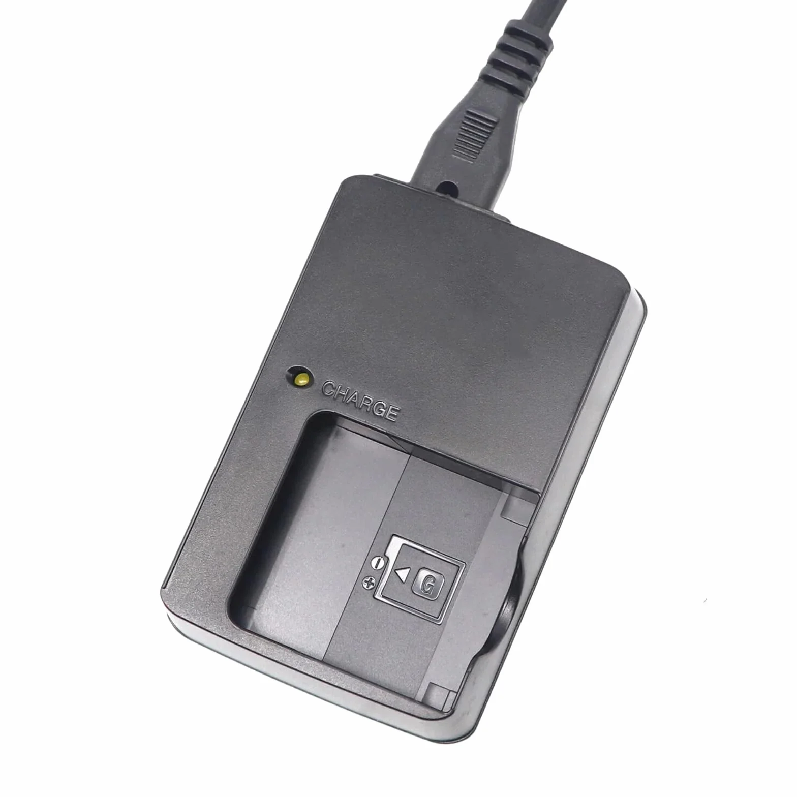 BC-CSGB NP-BG1 NP-FG1 Caricabatterie compatibile con Sony Cybershot DSC-HX5V,DSC-HX9V,DSC-W30,DSC-W35,DSC-W50,DSC-W55,DSC-W70,DSC-W80,DSC-H10,H20,H50,H55 Fotocamera e 120cm AC Power Cord