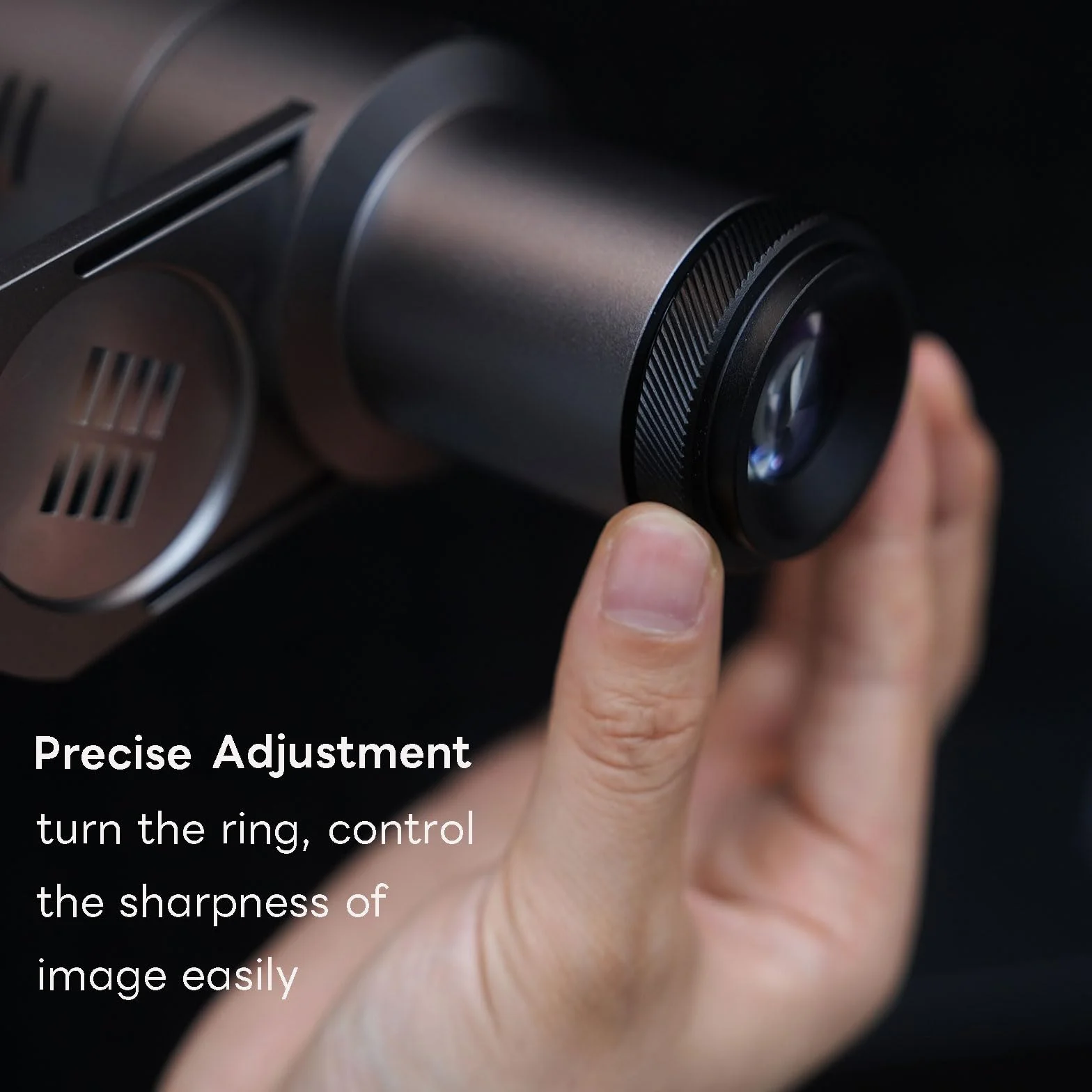 DF DIGITALFOTO Mini Snoot Proiettore con supporto Godox/Smallrig/Ulanzi 19 GB Φ42 mm Telaio Magnetico Compatibile con Godox ML100Bi/ML60IIBi, Smallrig RC60