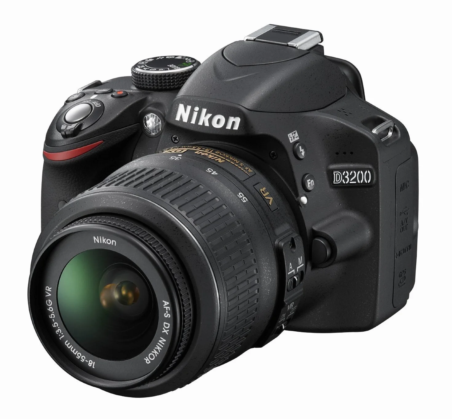Nikon Kit D3200 Fotocamera + Obiettivo AF-S DX 18-55 VR II [Versione EU]