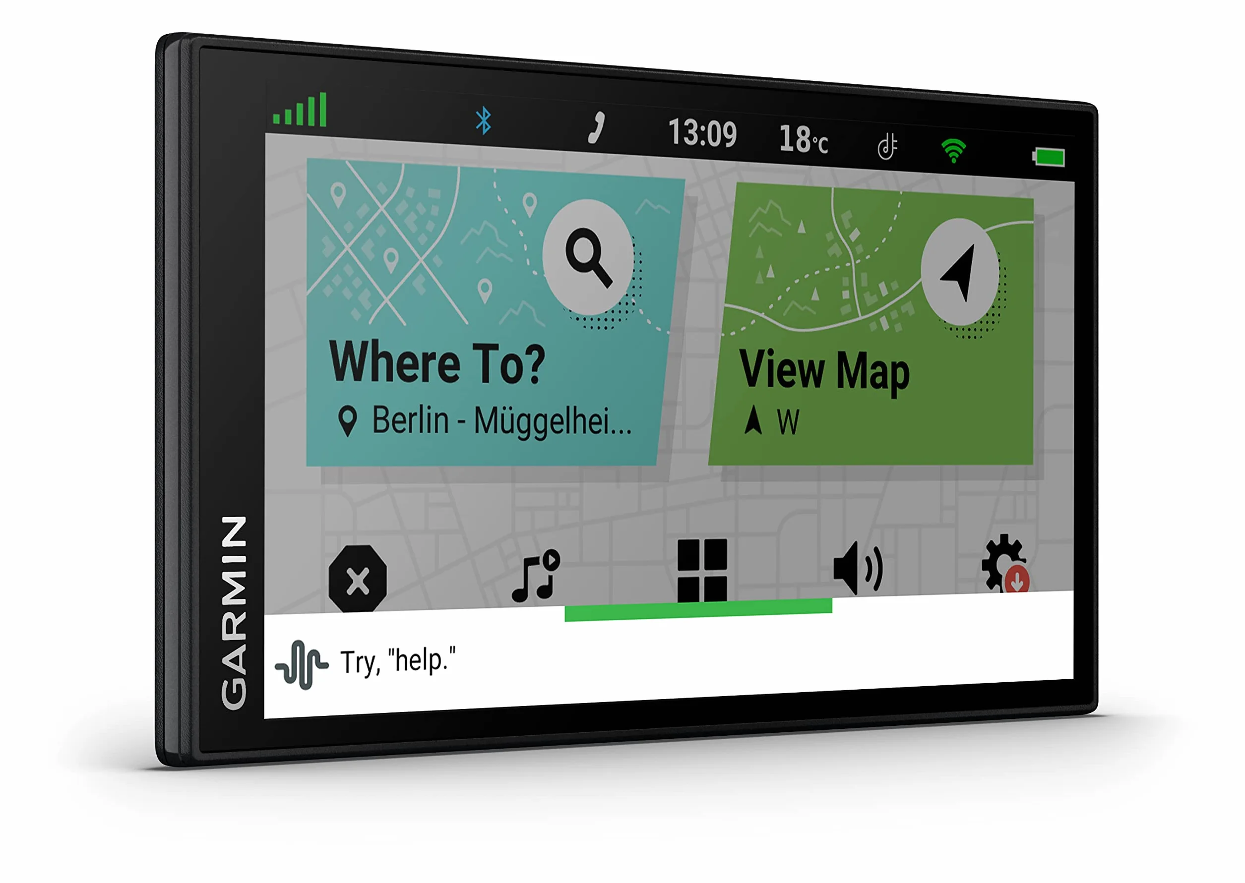 Garmin DriveSmart 66 MTD, Navigatore GPS per Auto, Display 6", Touchscreen, Mappa Europa, Traffico Digitale
