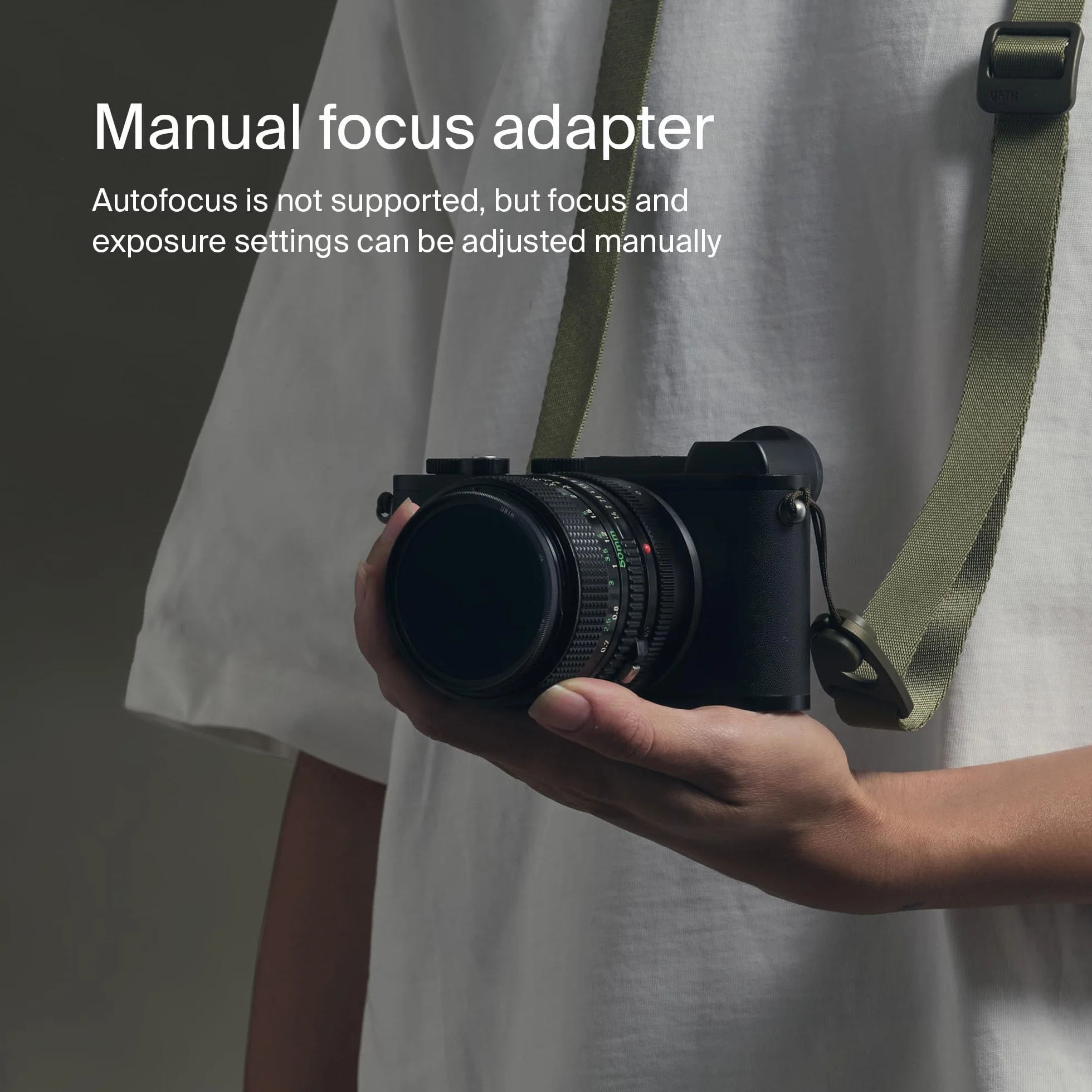 Urth Adattatore Innesto Obiettivo (Manuale): Compatibile con Canon (EF/EF-S) Obiettivo to Fujifilm X Corpo Macchina