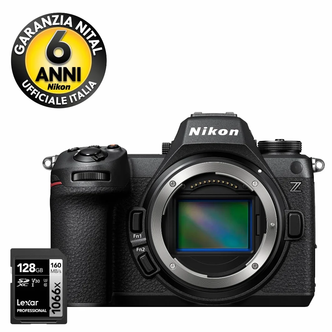 Nikon Z6III +24-120 f/4S Fotocamera Mirrorless Full Frame, CMOS 24.5 MP, 273 Punti AF, Mirino OLED da 5760k UXGA, Video 6K, Fino a 120fps, LCD 3.2", Nero [Nital V.I.P.: 6 anni di garanzia]