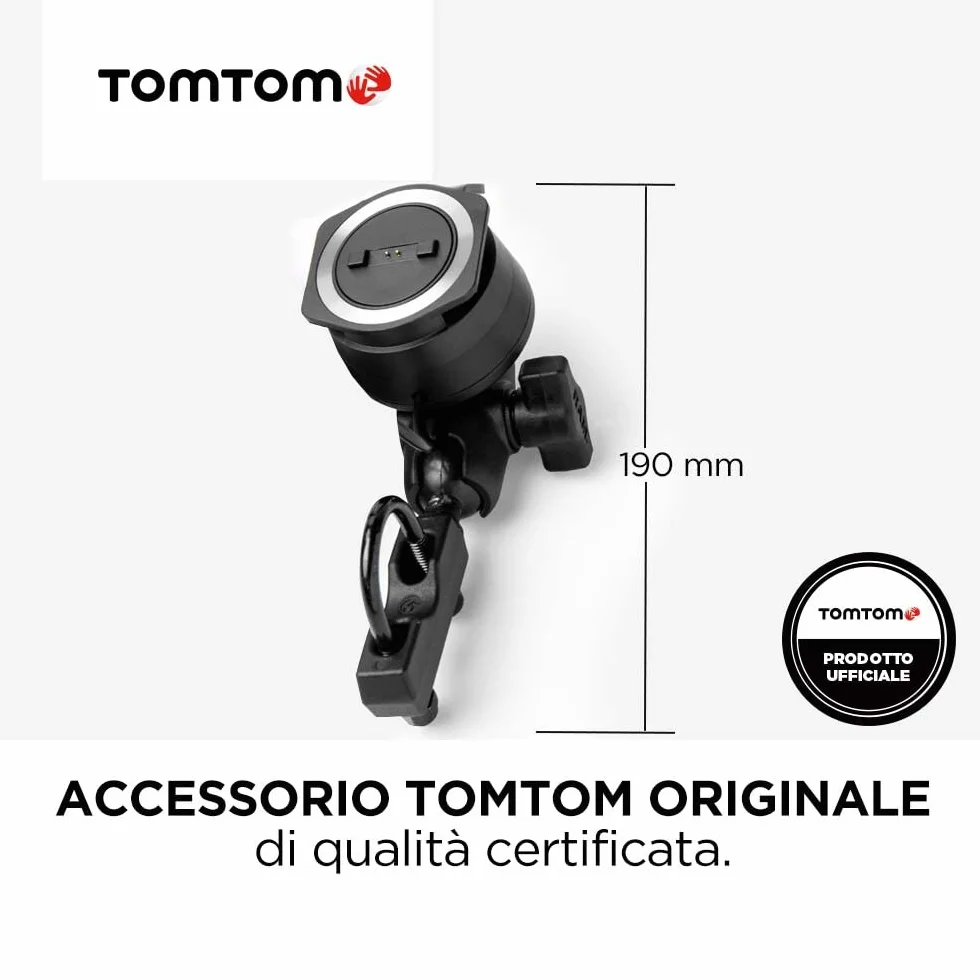 TomTom Kit di Montaggio per Moto + RAM per Navigazione
