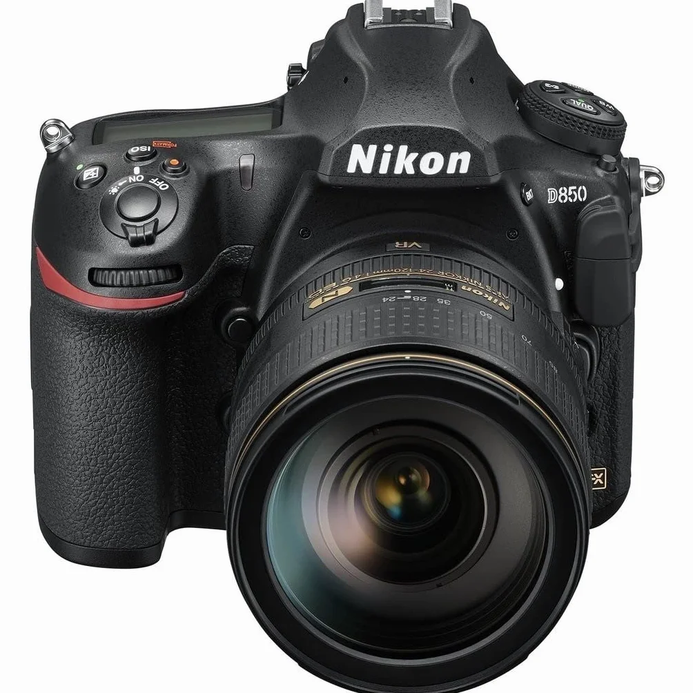 Nikon D850 + AF-S 24-120 mm 1:4G ED VR Kit fotocamere SLR 45,7 MP CMOS 8256 x 5504 Pixel Nero