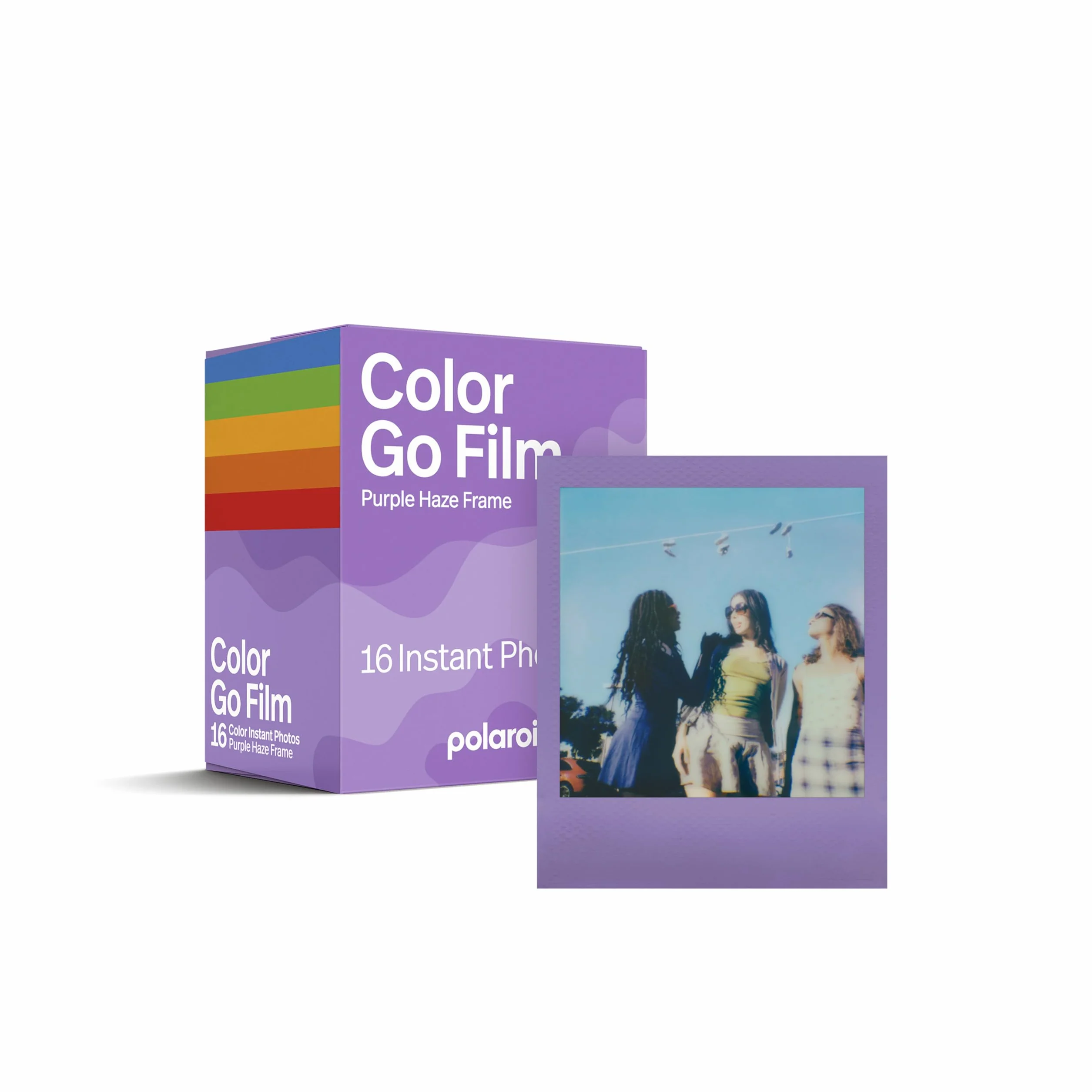 Polaroid - Pellicola a colori per Go - Cornice Purple Haze - Confezione doppia 16 Photos (6570)