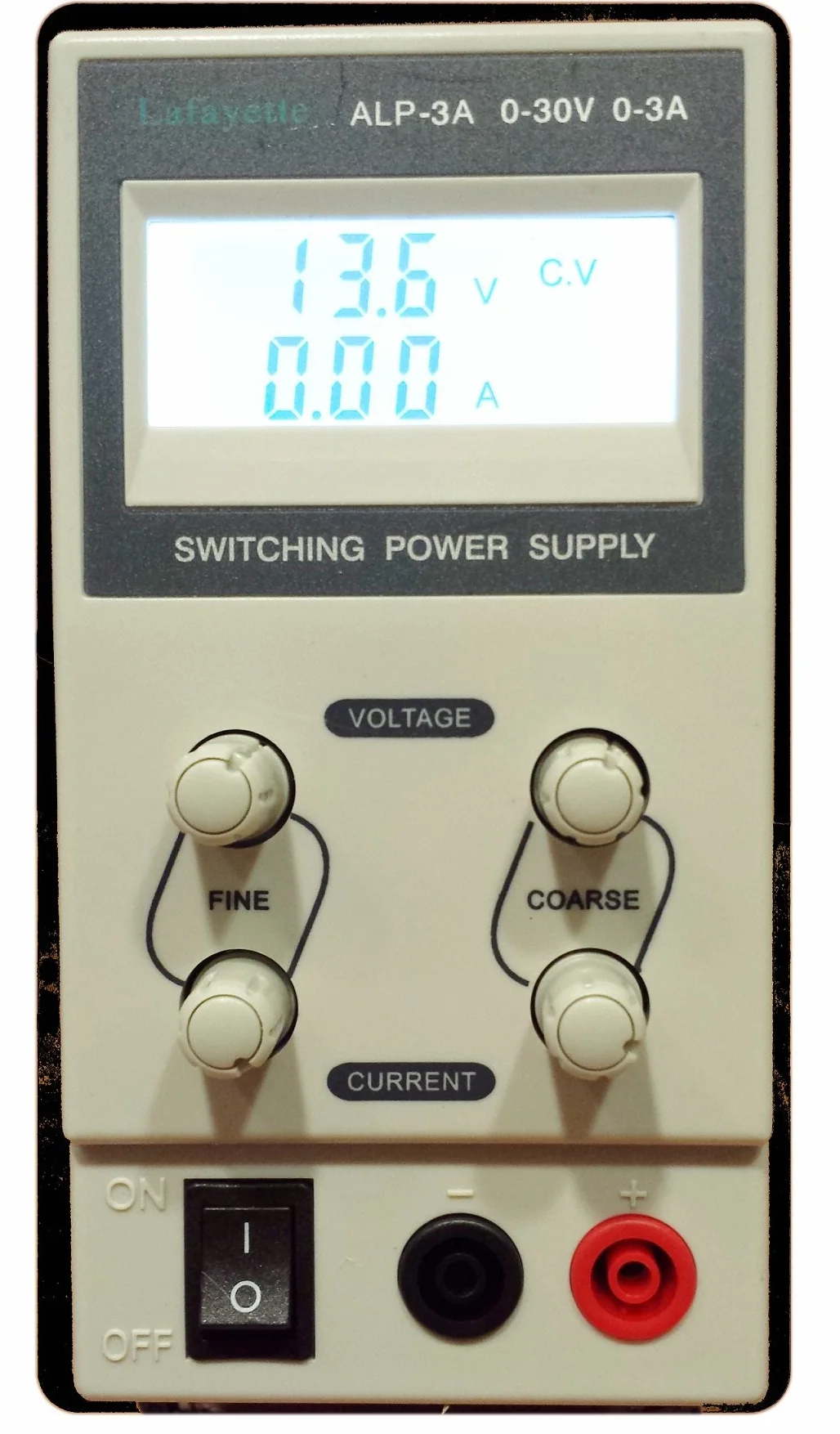 Lafayette ALP-3A de lastre ajustable 0-30V, 0-3A - 33102230 0-30V, 0-3A, con medidor digital 33102230