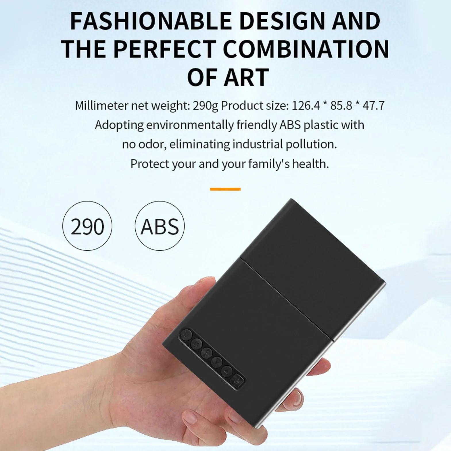 VBESTLIFE 1080p Proiettore di Film Portatili Full HD, Altoparlante Incorporato, Compatibile con Laptop per Stick Smartphone TV, per il Campeggio All'aperto di Home Theater