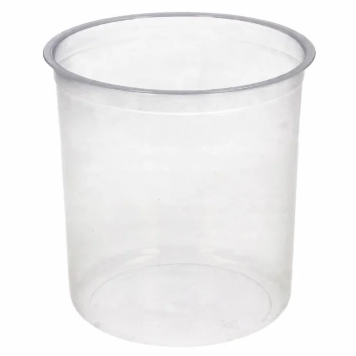 Set di bicchieri per verniciatura PPS 650 ml – 50 bicchieri usa e getta + 50 coperchi con filtro da 125 µm o 190 µm + 1 contenitore + tappi di chiusura – bicchiere per vernice pistola a spruzzo
