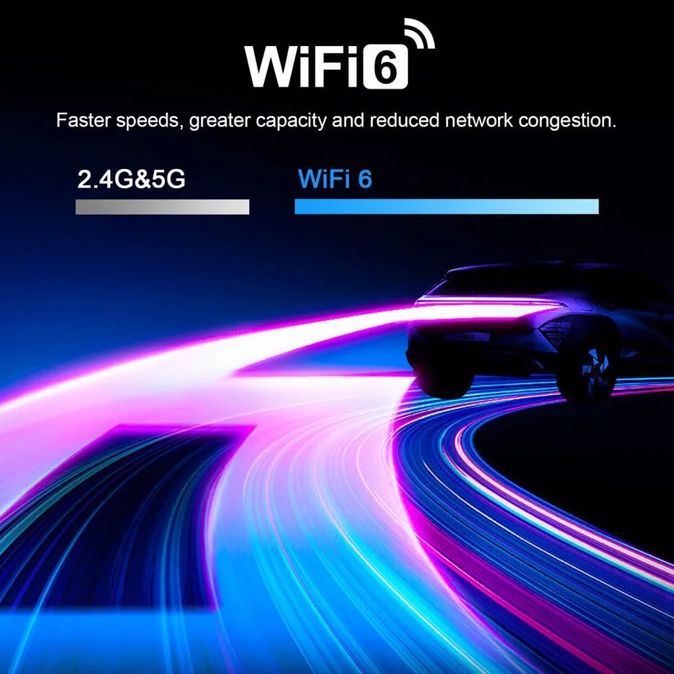 CHROX Android 14.0 TV Box 2025, Box TV 4K con H728 CPU Quad-Core a Quadro WiFi 6 2,4 g/5,8 g Dual-WiFi 100m Ethernet BT 5.0 USB 3.0 3D HDR10+ Smart Box per TV per TV,4gb+32gb