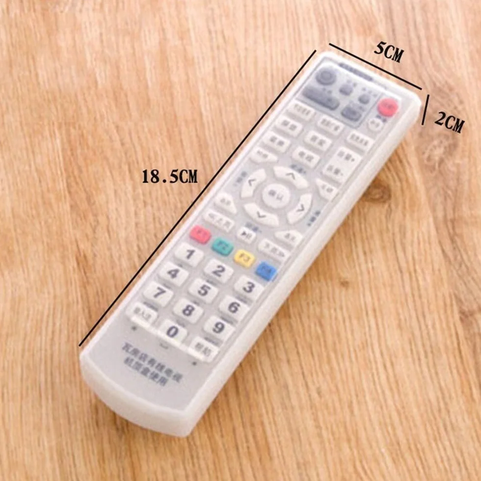 Custodia protettiva in silicone impermeabile per TV condizionatore d'aria, antiscivolo, impermeabile, antipolvere, custodia protettiva per telecomando (16 x 5 cm)