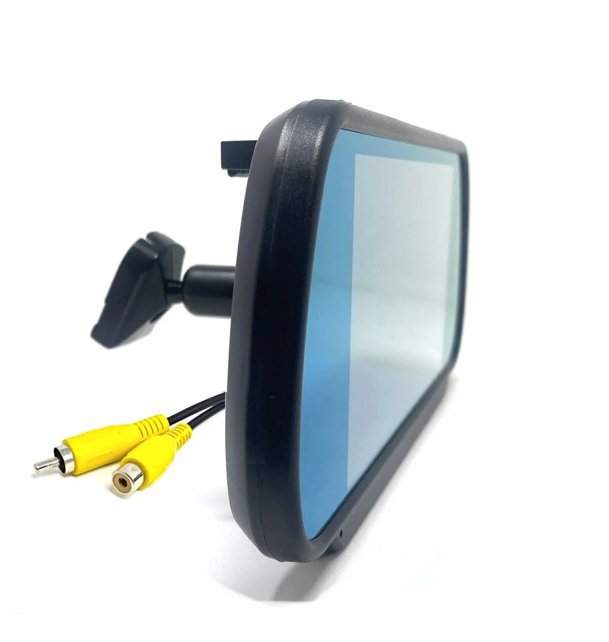 Monitor Automotive Dolphin di visualizzazione dello schermo dello specchietto retrovisore 7 pollici per furgoni con gambo adesivo