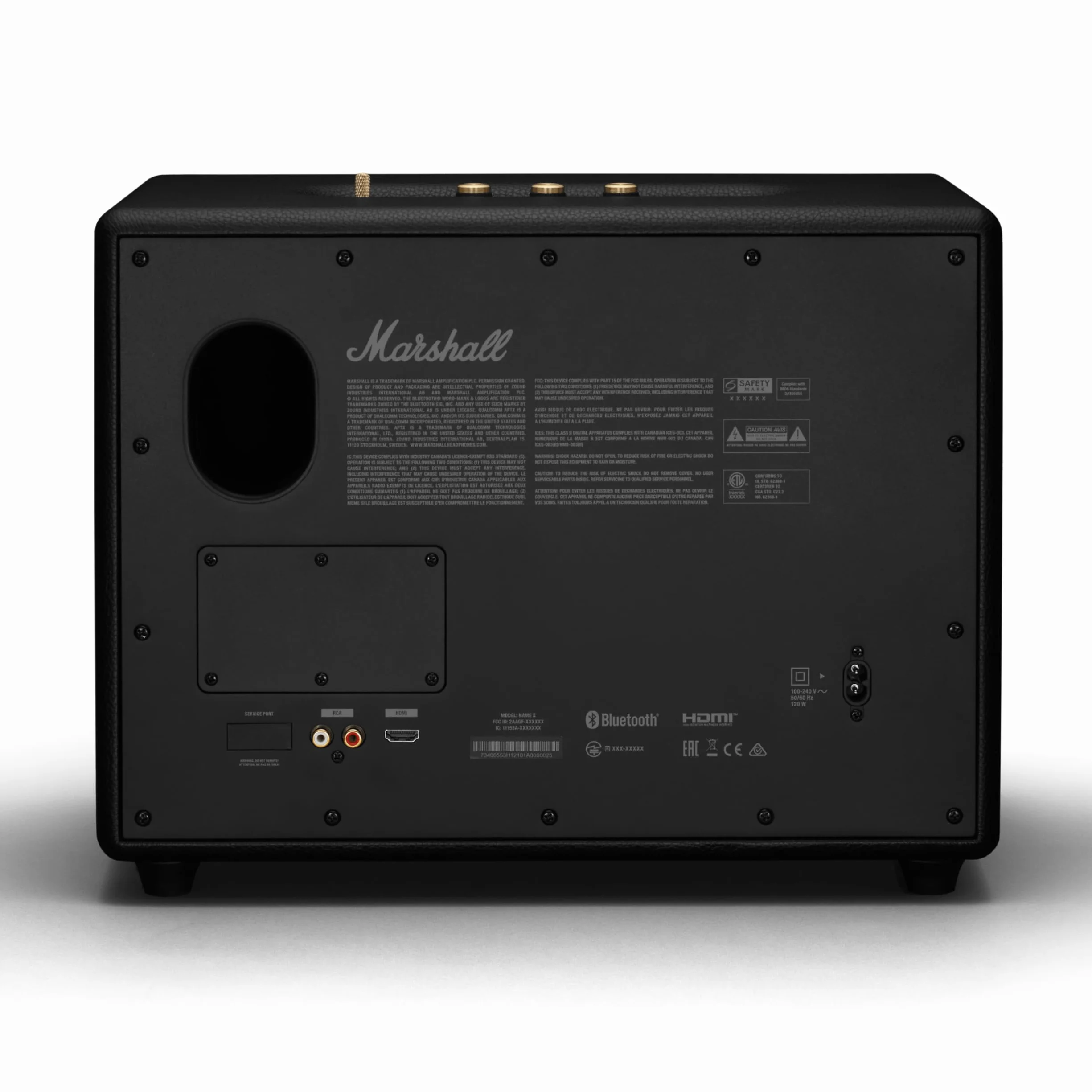 Marshall Woburn III Bluetooth Altoparlante senza fili Nero