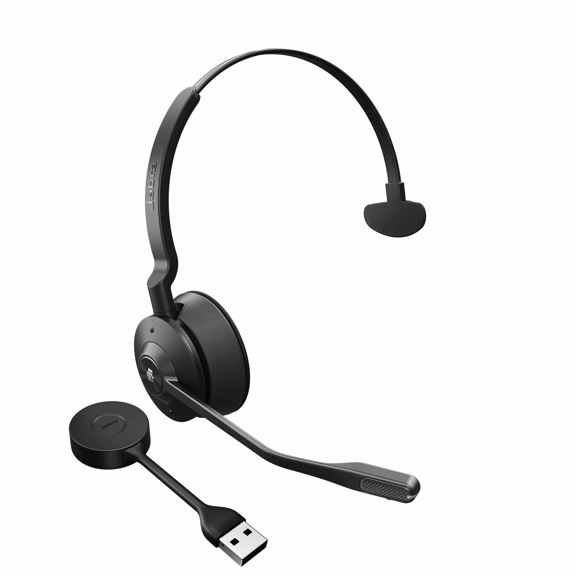 Jabra Engage 55 Cuffie Wireless Mono con Adattatore DECT, Senza supporto, Ottimizzato per Microsoft Teams, Mono, USB-A