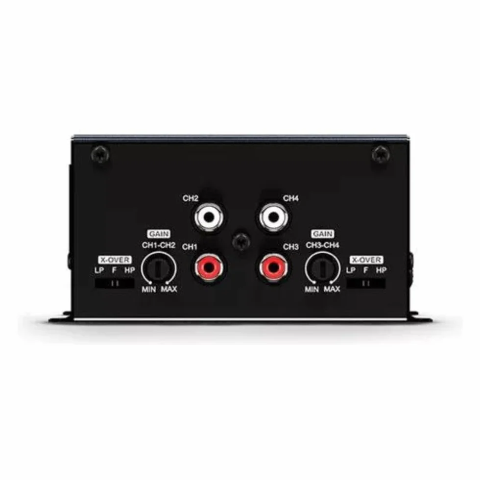 SounDigital Amplificatore auto 800.4 EVO 6.0 a 4 canali | Amplificatore di potenza 800 W RMS | 4 Ohm | Filtro alto/basso Pass | Ingresso RCA | Amplificatore compatto per auto HiFi