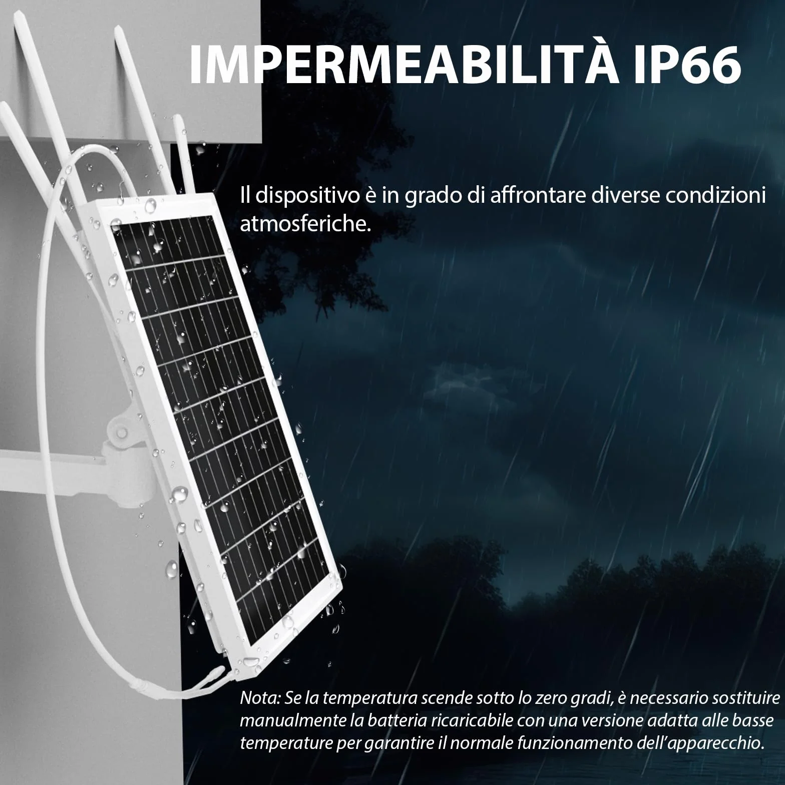 Amplificatore di segnale WiFi a batteria solare per esterni, Internet 2.4G WiFi Extender Booster a lungo raggio fino a 300 piedi, Ripetetore WiFi solare per giardino, fattoria e ranch
