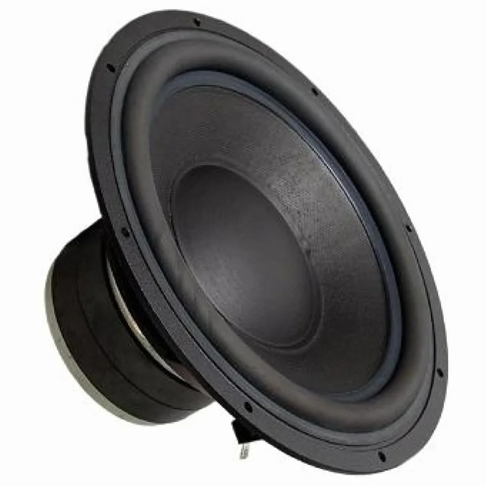 HS251 Subwoofer 25 cm 10" 250 mm 200+200 Watt Max Doppia Bobina 8+8 Ohm 89 dB Gomma