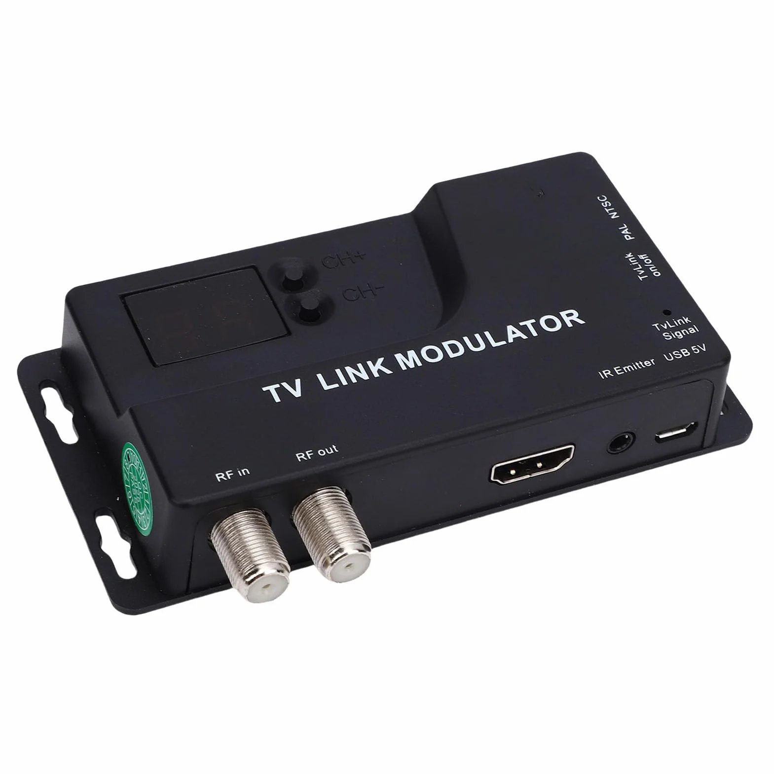Tosuny Modulatore RF HDMI, Convertitore HDMI a Coassiale 1080P NTSC/PAL, per Vecchio TV