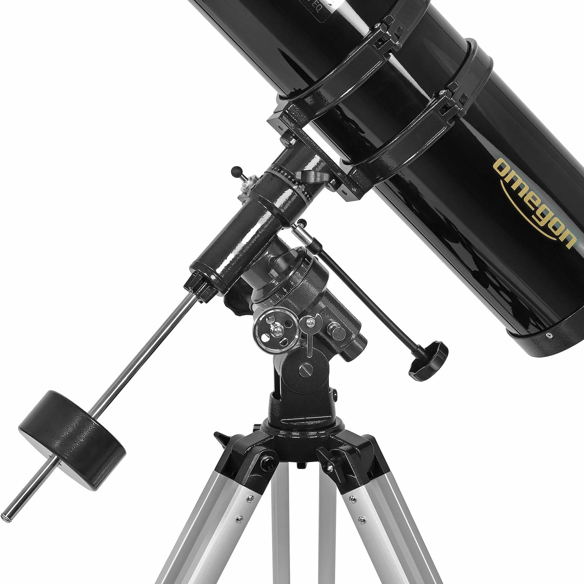Telescopio Omegon N 150/750 EQ-3 | Per chi si avvicina all'osservazione del cielo profondo | Accessori completi | Facile da usare | Ottica con specchio grande | Telescopio astronomico