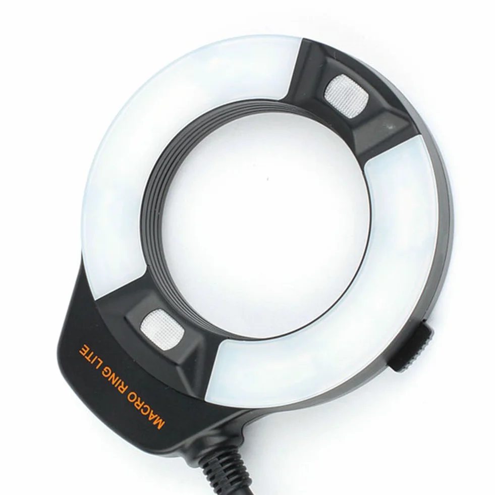 Meike MK-14EXT iTTL TTL LED Macro Anello Flash Light per NIK0N D4 D800 D5200 D7100 Fotocamera DSLR con supporto per slitta a caldo