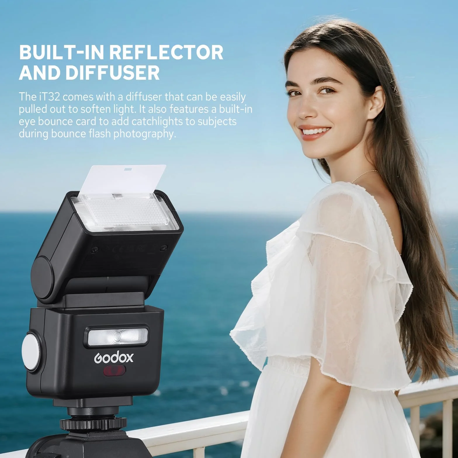Godox iT32 Camera Flash Kit Sony 2.4G TTL HSS Magnetic Hotshoe Trigger