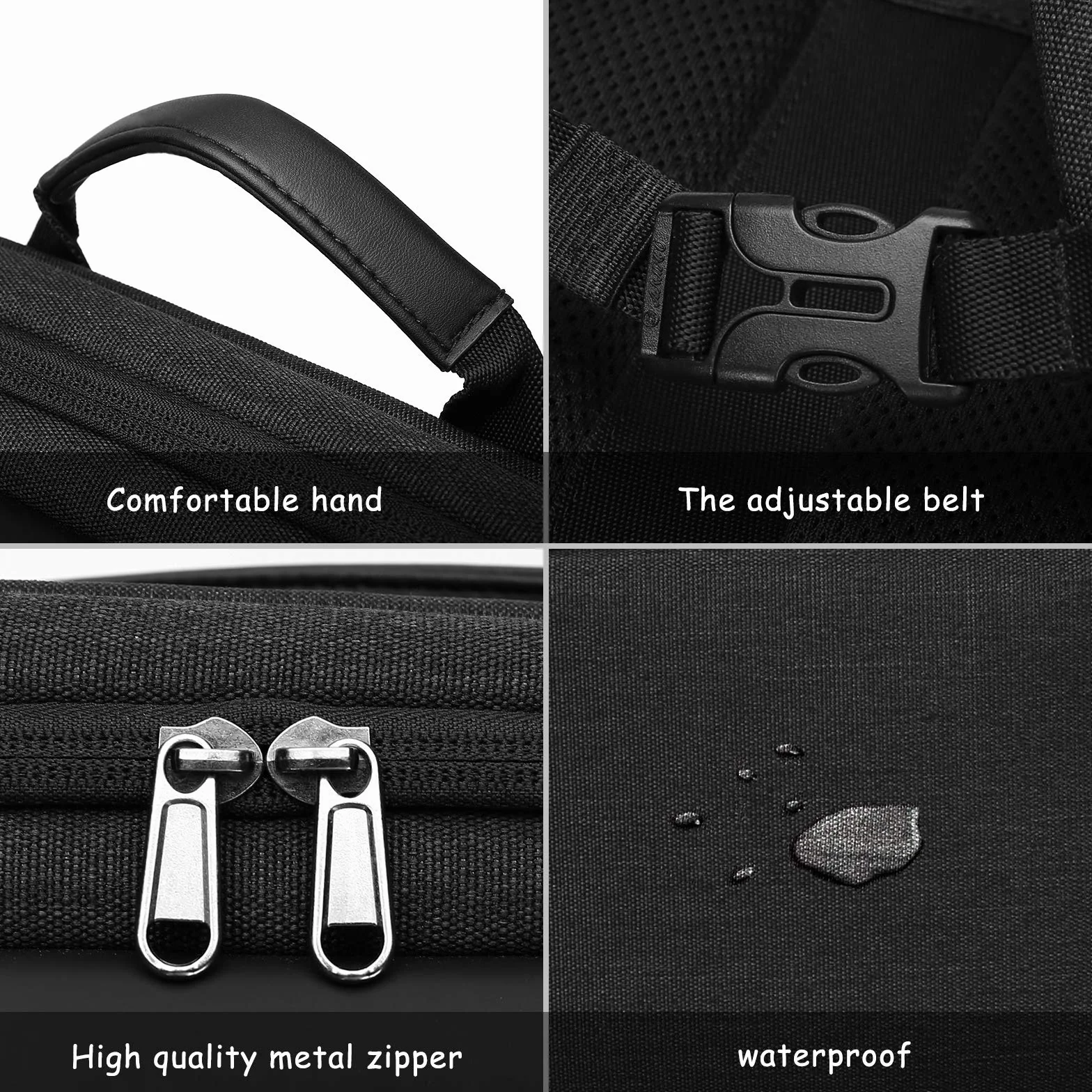 MOSISO Zaino per Fotocamera, DSLR/SLR/Mirrorless Impermeabile 17,3 Pollici Camera Custodia con Hardshell Anteriore&Vano Laptop&Holder Tripod&Rain Cover Compatibile con Canon/Nikon/Sony, Spazio Grigio