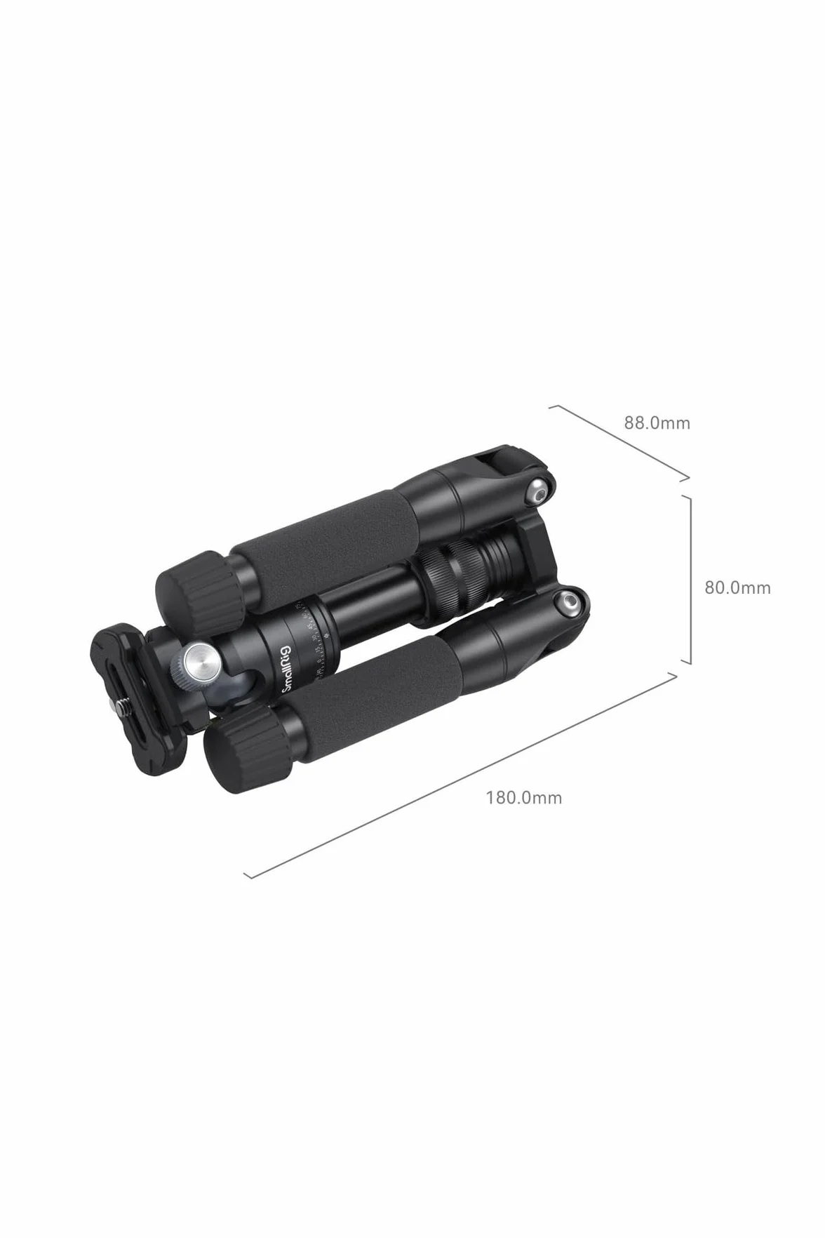 SMALLRIG Mini Treppiede in Alluminio da 20 pollici/ 52 cm, Treppiede da Tavolo con Testa a Sfera a 360°, Treppiede da Tavolo Compatto per Videocamera DSLR, Carico Fino a 13 Libbre/6 kg - 4289