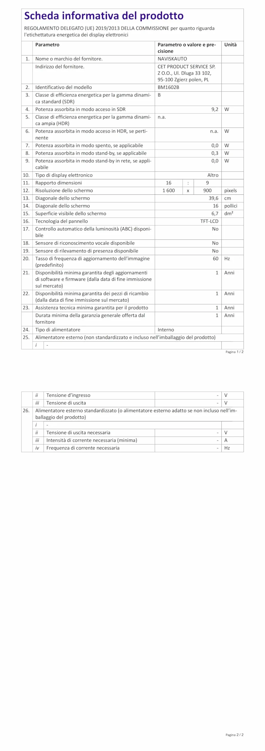 NAVISKAUTO 17,5" Lettore DVD Portatile Grande Schermo da 16 Pollici, Supporta HDMI, Autonomia da 6 Ore, USB/TF/AV IN/OUT/Regione Libera,18 Mesi di Garanzia