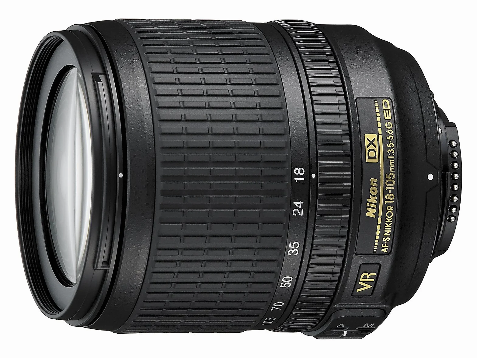 Nikon Nikkor Obiettivo AF-S DX 18-105 mm f/3.5-5.6G ED VR Nero EU
