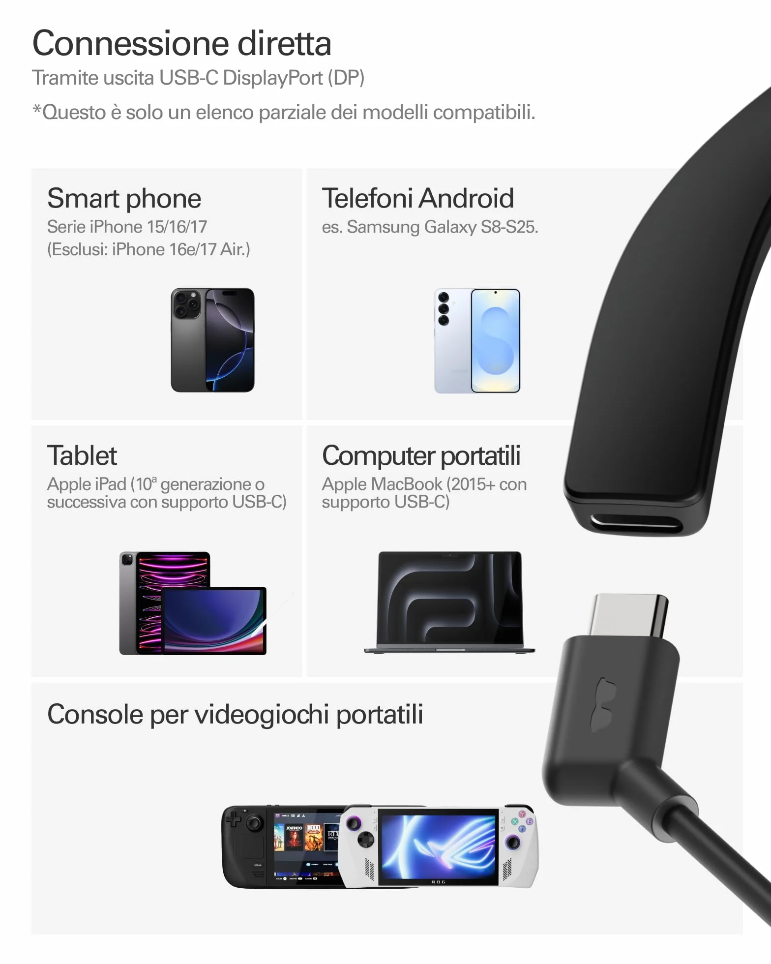 RayNeo Air 4 PRO Occhiali AR/XR, Display HDR10, Chip Vision 4000, Cinema Virtuale 201 Pollici, Audio di Bang & Olufsen, 3D per Film e Giochi per iPhone 17,16,15/Android/Switch 2/Mac/Steam Deck/PS4/5