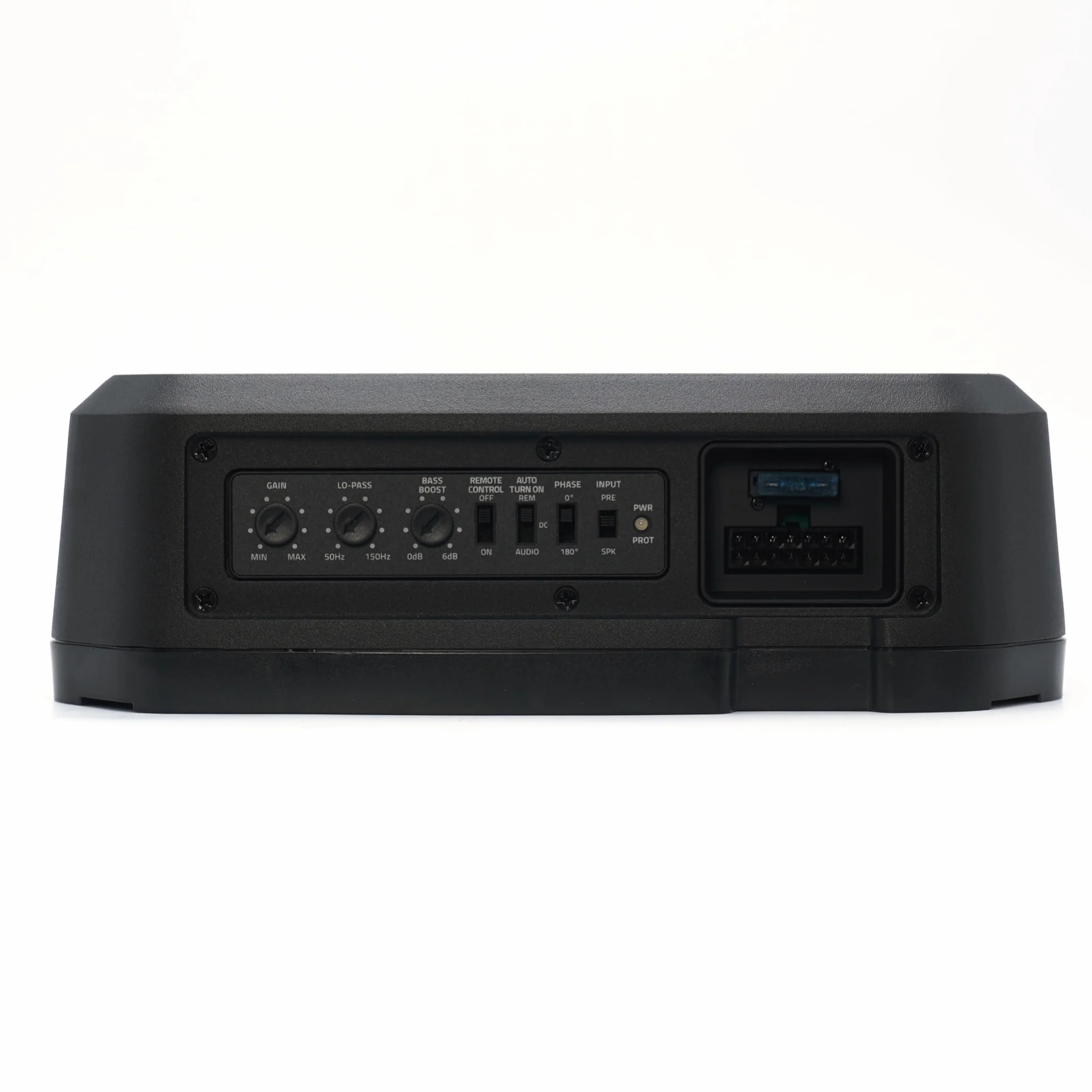 Hertz DBA 201 F – Subwoofer attivo ultra slim da 200mm per auto, 440W Peak, design sottosedile con box in alluminio e amplificatore classe AB integrato. Controllo remoto incluso.