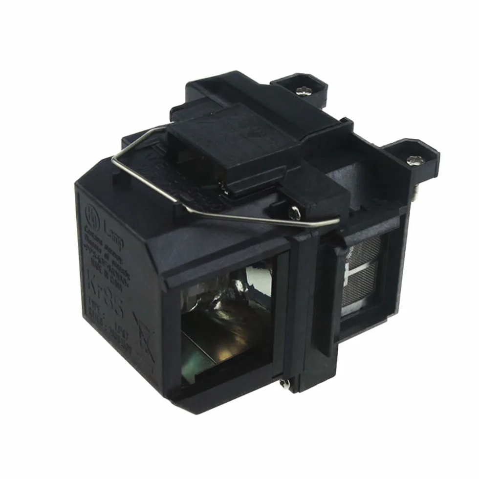 V13H010L67 Lampada per proiettore di ricambio con alloggiamento per ELPLP67 per Epson EB S12 / EB W12 / EX3210 / EX5210 / EX7210 / Powerlite 1221 / Powerlite 1261W / Powrelite X12 / VS315W