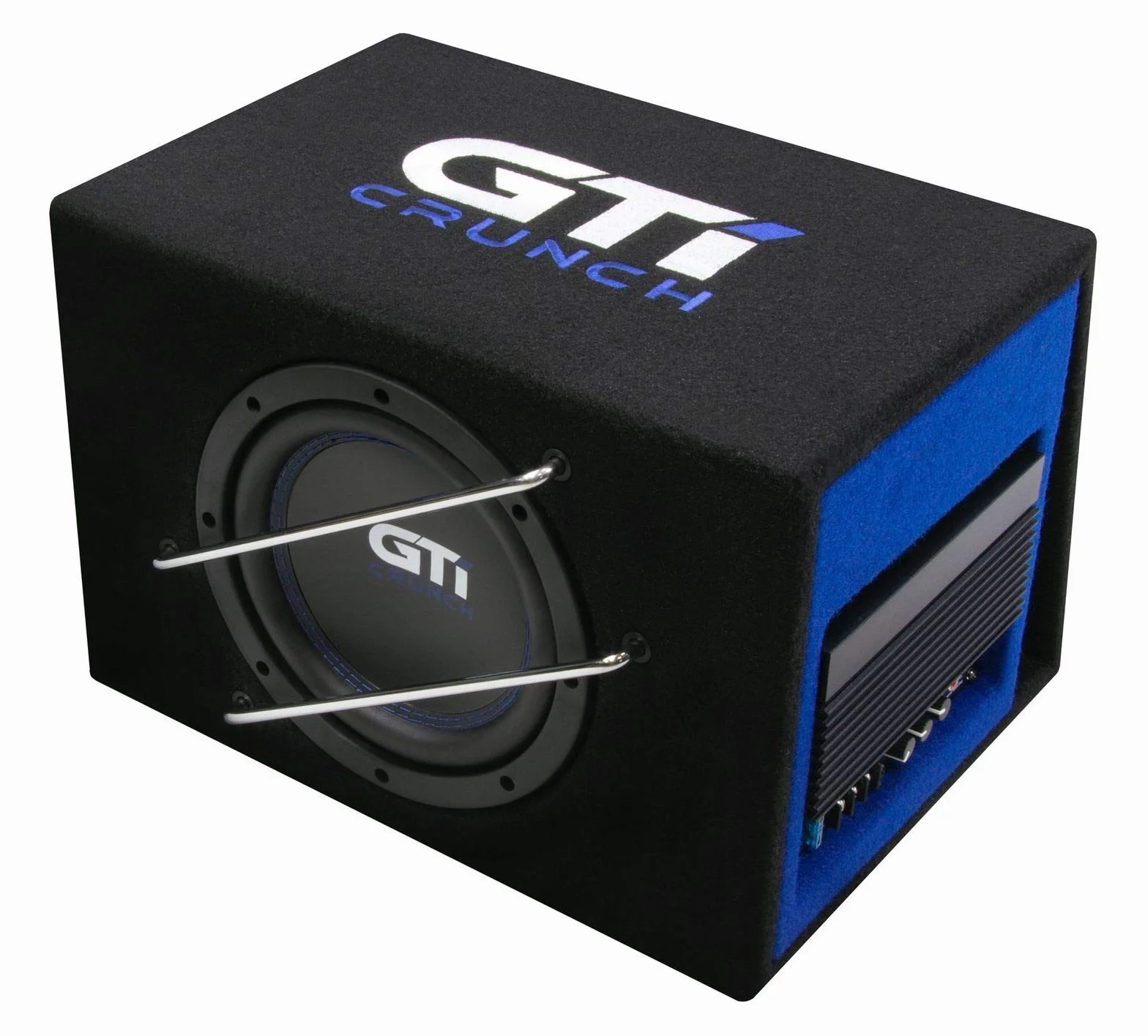 Crunch GTI800A - Subwoofer per auto attivo, 400 W