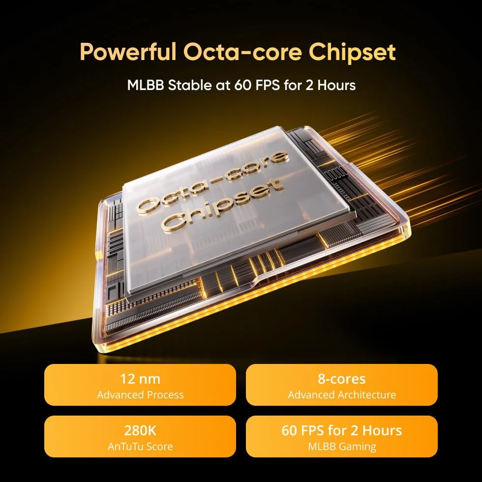 realme Note 70T Smartphone 4+256GB, Batteria da 6.000 mAh, Ricarica rapida da 15 W con carica inversa da 6 W, 24 GB di RAM dinamica, Display con comfort visivo da 90 Hz, nero