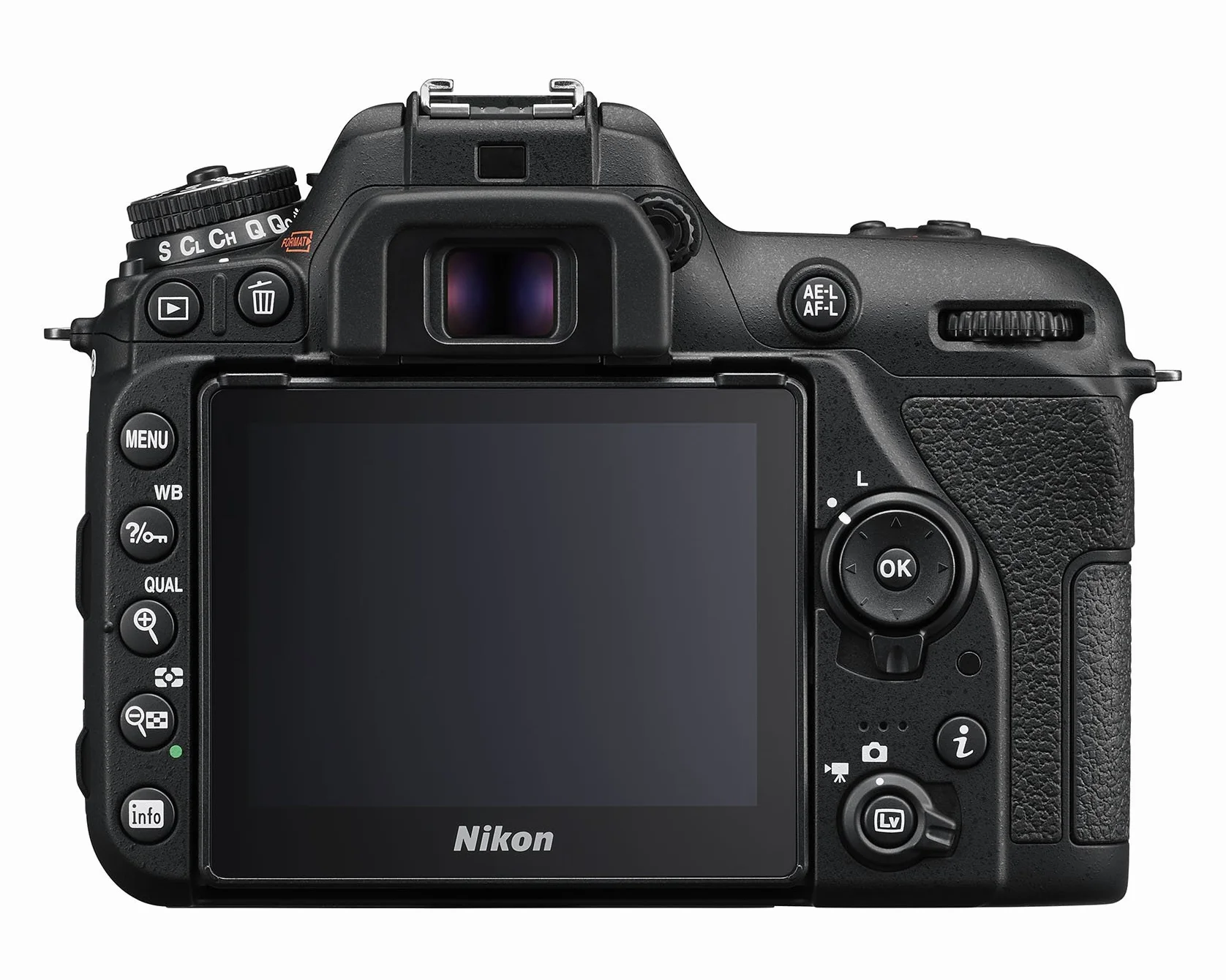 Nikon D7500 Body Fotocamera Reflex Digitale, 20,9 Megapixel, Wi-Fi, Bluetooth, SD 8GB 300x Lexar, Nero [Nital Card: 4 Anni]