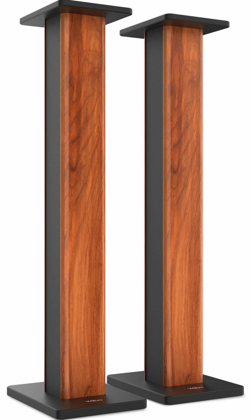 Wiibo Tempo 90 - Coppia Supporti per Casse - Altezza 90 cm - Base Solida Anti-Vibrazioni - Compatibilità Universale con Casse HiFi Stereo e Home Cinema - Piedini Antiscivolo