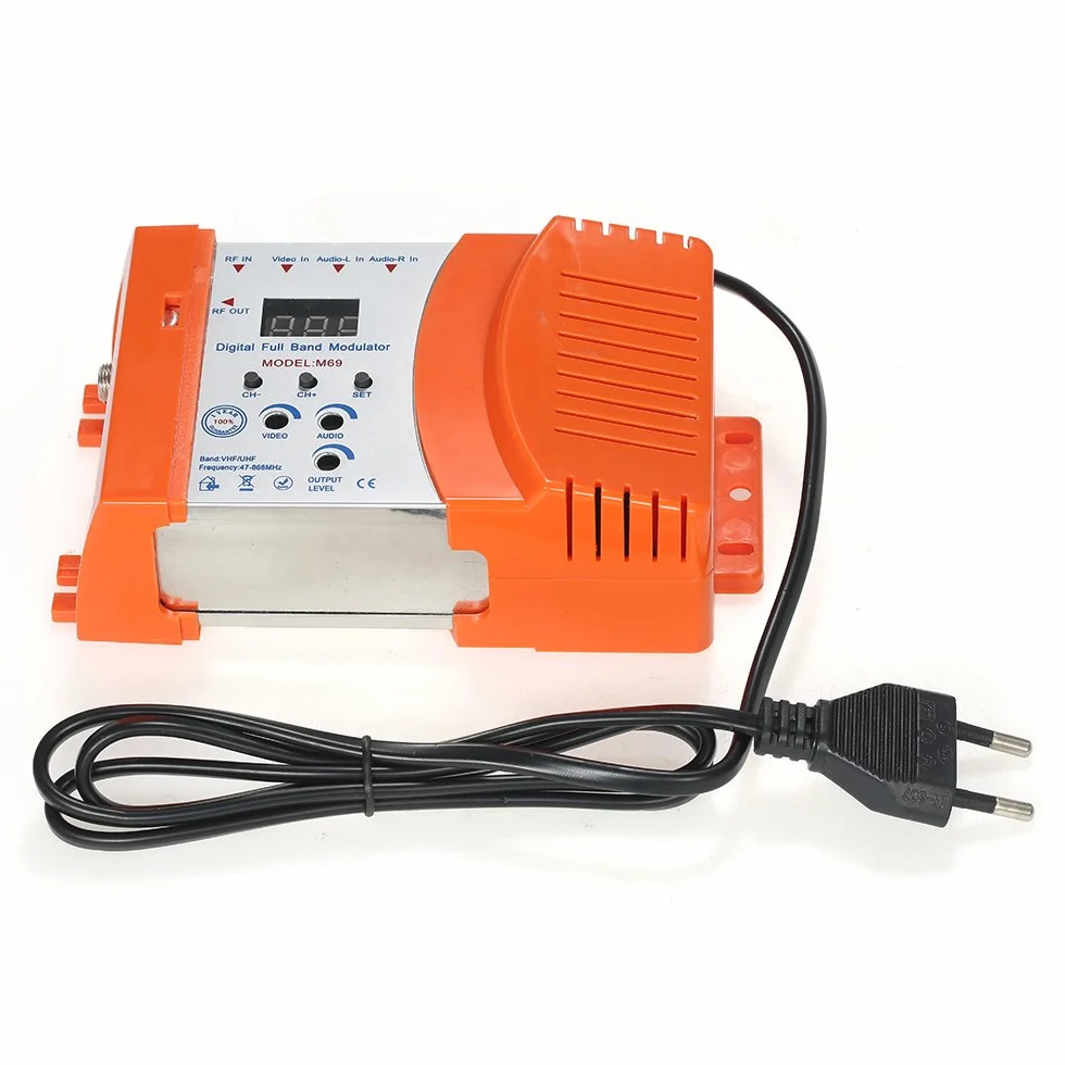 Irfora Modulo HF compatto convertitore audio video TV RHF UHF amplificatore di segnale AC230V
