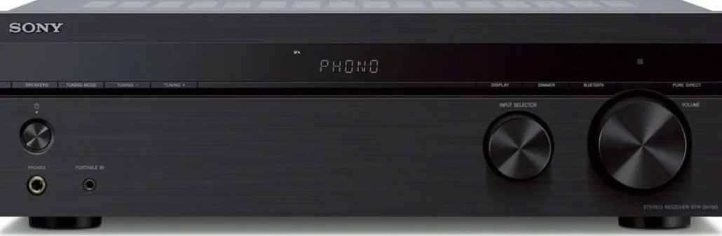 Sony STR-DH190 Ricevitore Av Black
