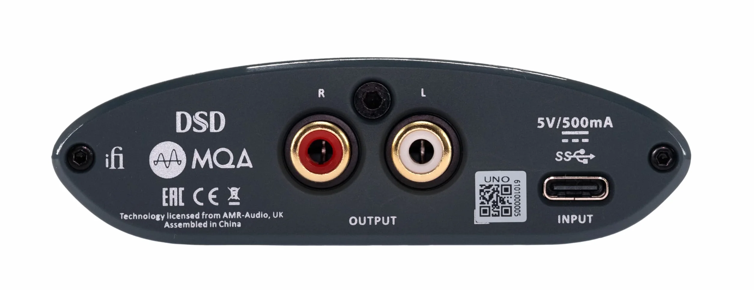 iFi uno DAC e AMP per cuffie USB-C 32-bit/384kHz DSD256 MQA Windows MAC Smart Device Altoparlanti attivi