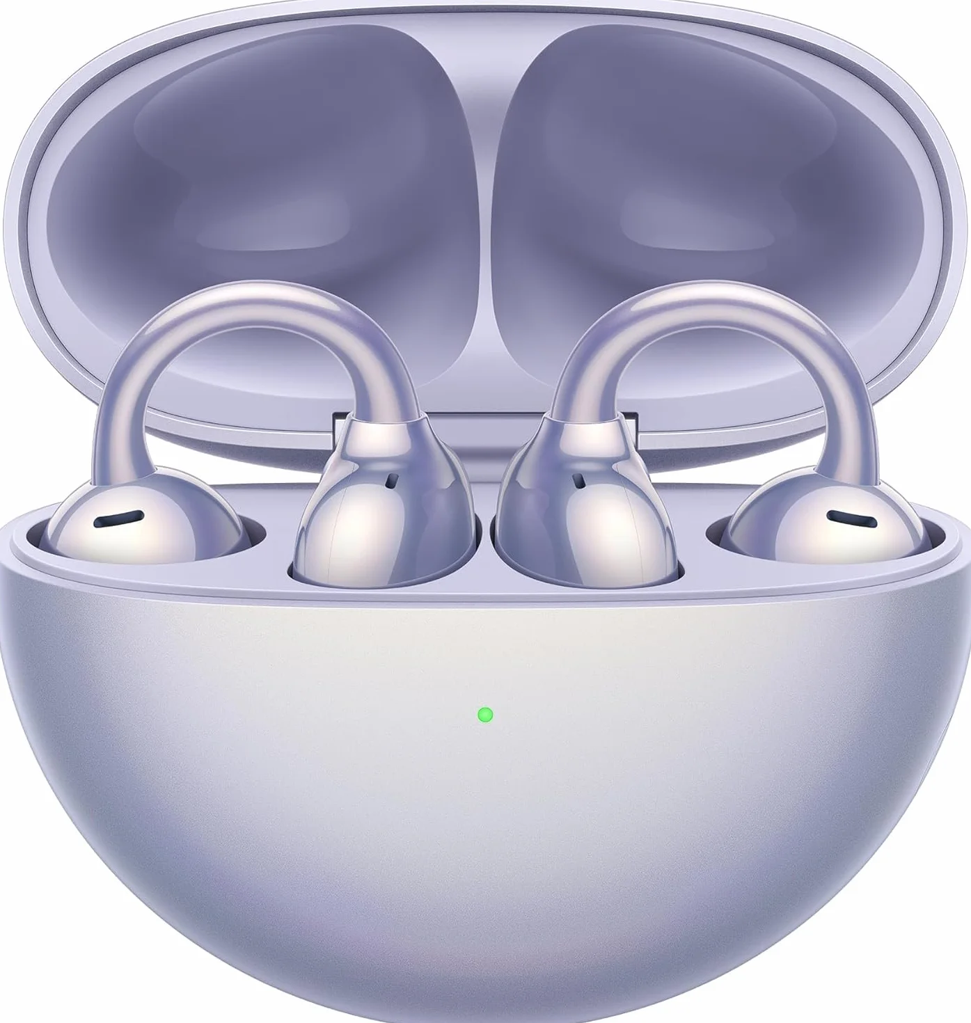 HUAWEI FreeClip, Design innovativo con clip per un comfort senza pari, Ascolta con open-ear, Cancellazione del rumore AI per chiamate, Batteria lunga durata, Android & iOS, Italia, Purple