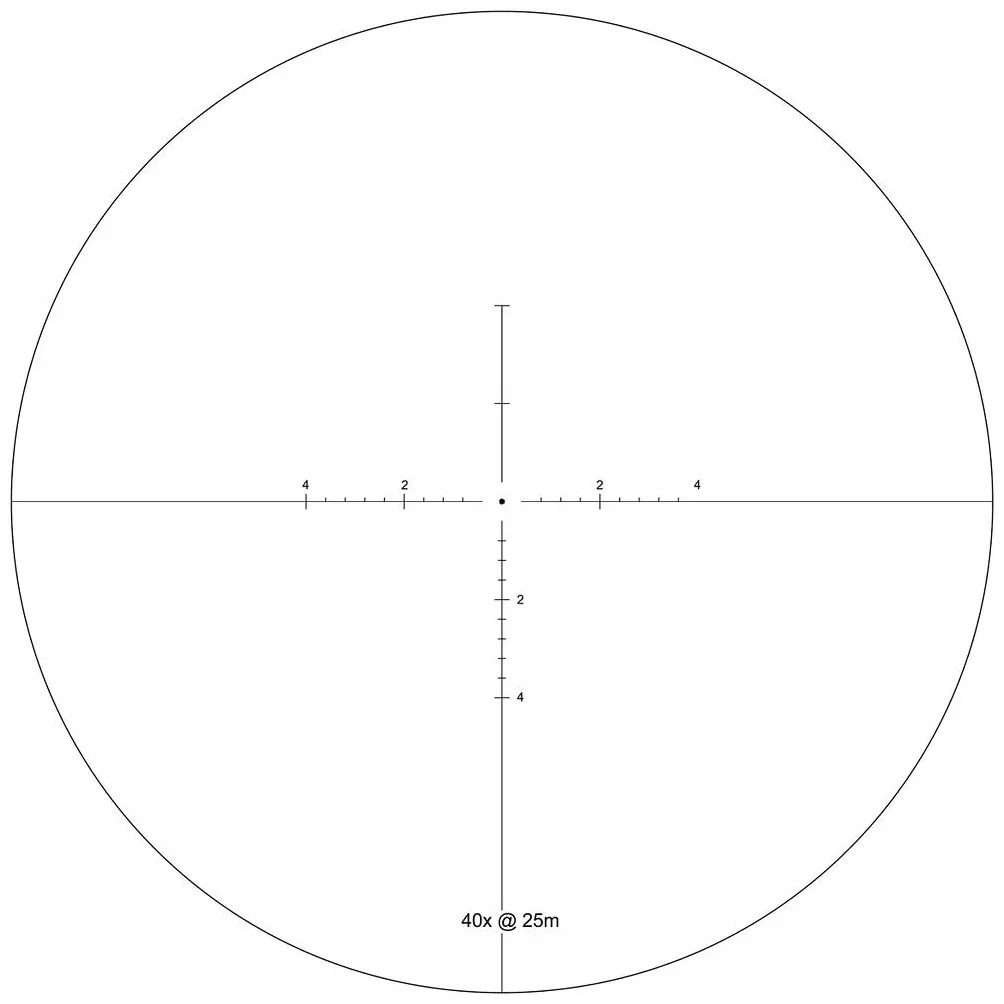 Vector Optics Sentinel-X 10-40x50 SFP Riflescope COM-25M 30mm 1/8 MOA