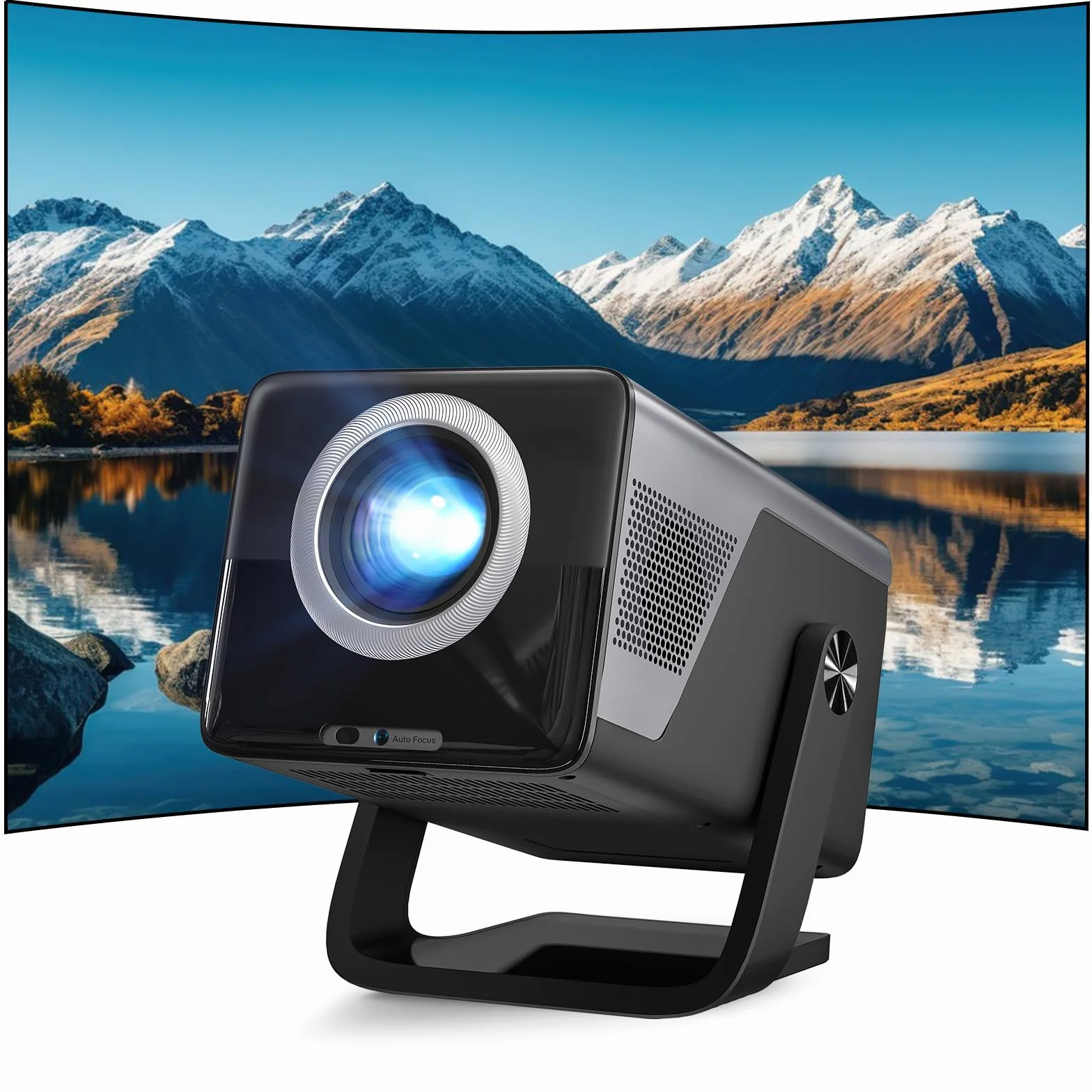 [2000 ANSI/Assistente Vocale IA/1080P Nativo] Videoproiettore Intelligente X7 con Android 14, Smart Video Proiettore con IA Auto Focus/Keystone Proiettore con WiFi6 e Bluetooth5.4, Display 200"