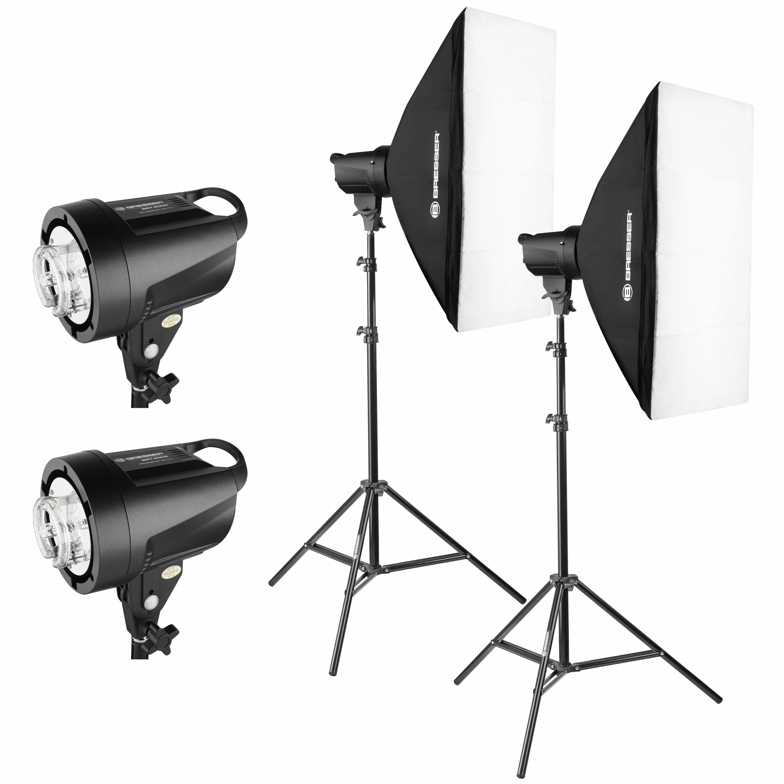 Bresser F001856 Set Flash da Studio BRT-200 Nr. 1