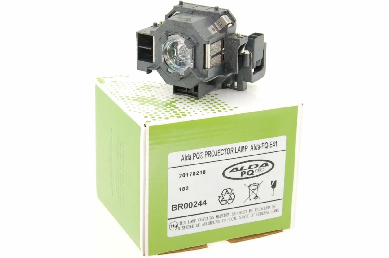 Premium, Lampada per proiettori compatibile con EPSON EB-S62, EB-X6, EB-X62, EH-TW420, EMP-S5, EMP-S52, EMP-X5, EMP-X52, H284B, V13H010L41, ELPLP41, Lampada con alloggiamento